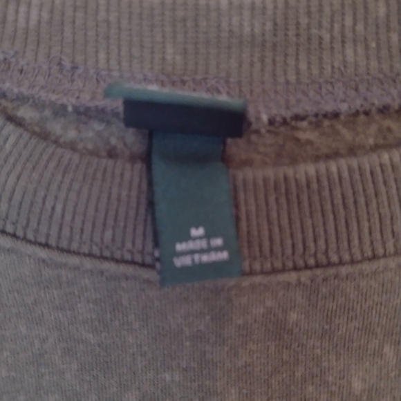 Wild Fable Dark Army Green Sweatshirt - Picture 4 of 5